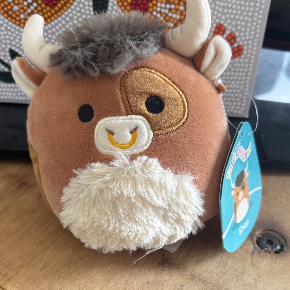 Squishmallows Plush Bull